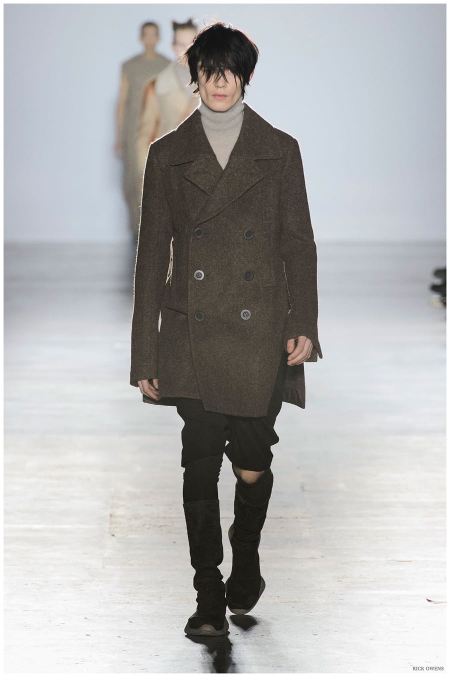 Rick Owens Fall Winter 2015 Menswear Collection Paris Fashion Week