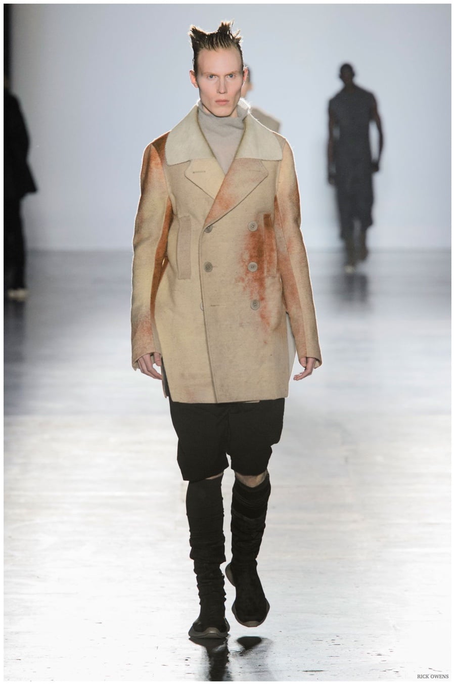 Rick Owens Fall Winter 2015 Menswear Collection Paris Fashion Week