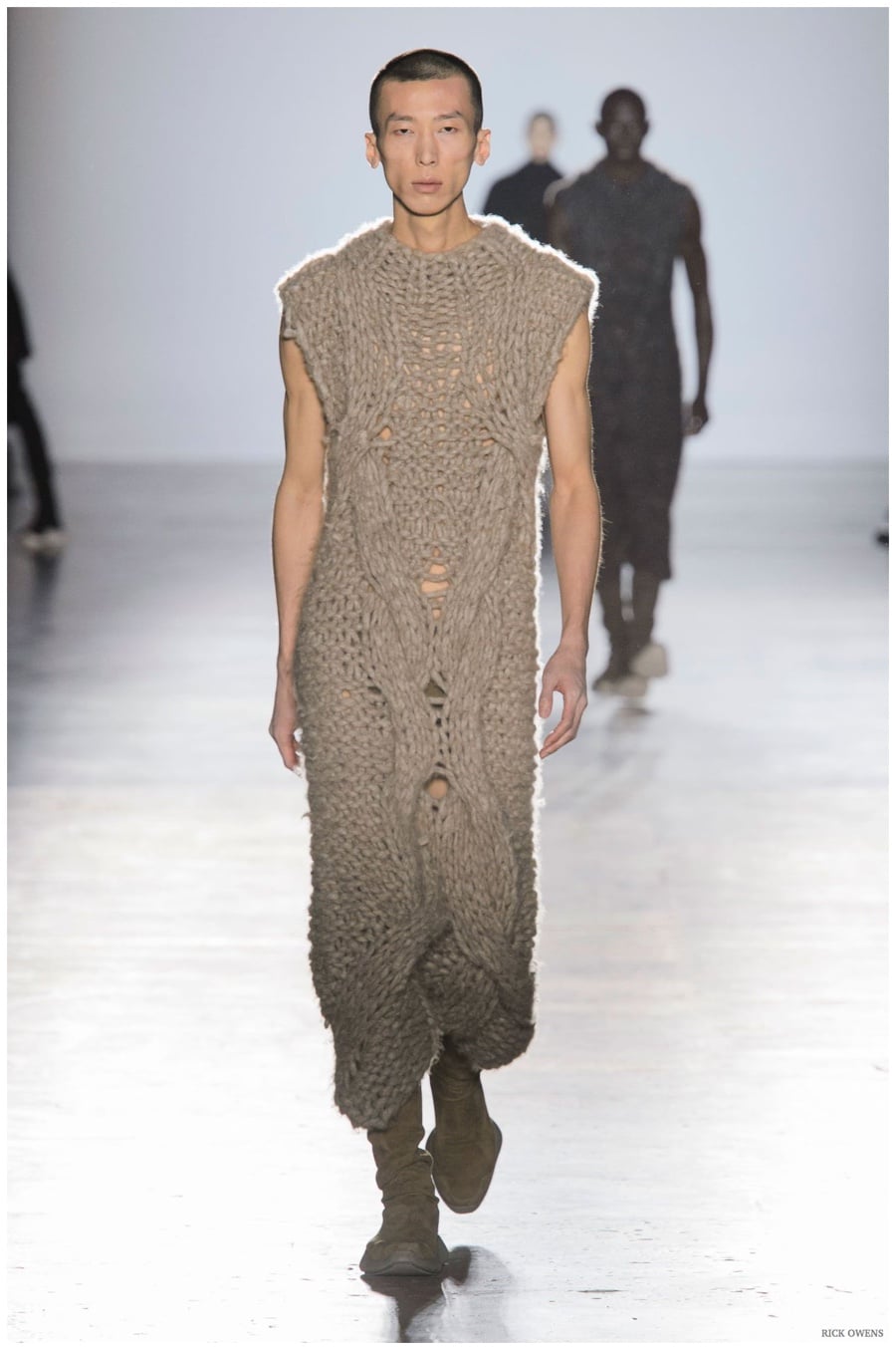 Rick Owens Fall Winter 2015 Menswear Collection Paris Fashion Week
