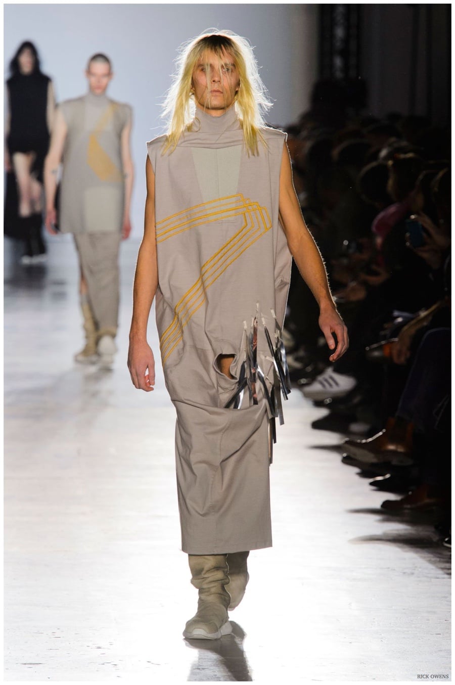 Rick Owens Fall Winter 2015 Menswear Collection Paris Fashion Week