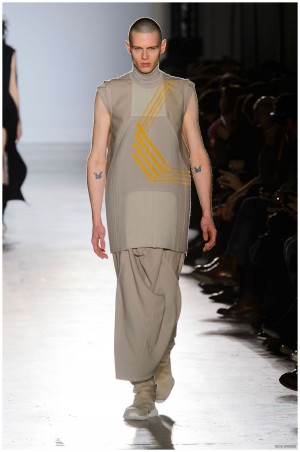 Rick Owens Fall Winter 2015 Menswear Collection Paris Fashion Week 016