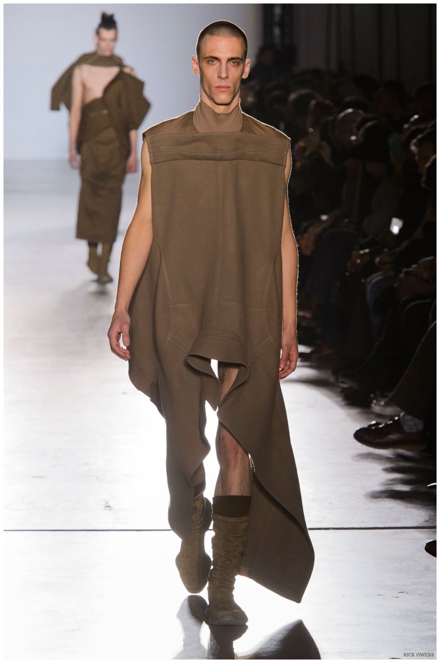 Rick Owens Fall Winter 2015 Menswear Collection Paris Fashion Week