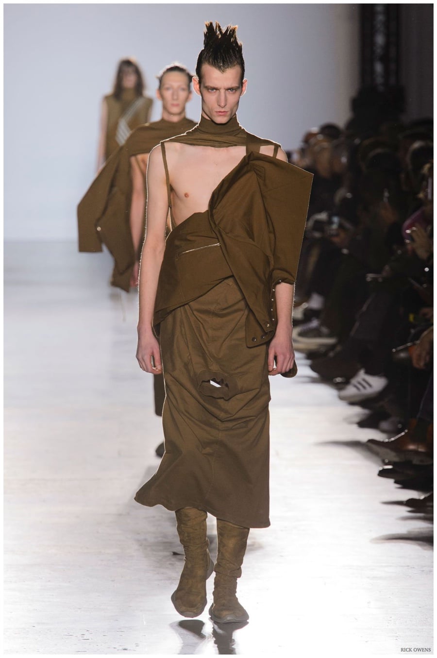 Rick Owens Fall Winter 2015 Menswear Collection Paris Fashion Week