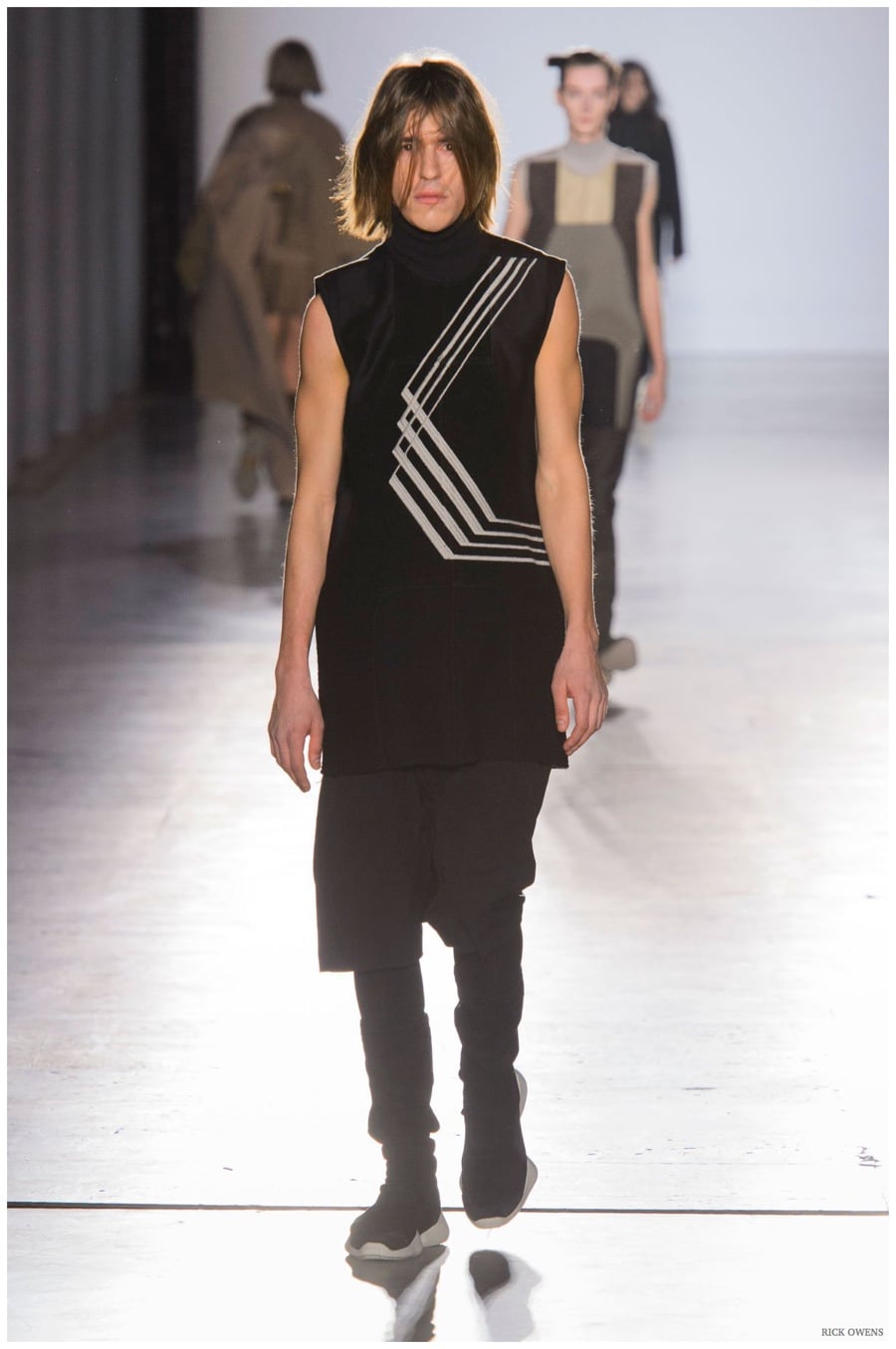 Rick Owens Fall Winter 2015 Menswear Collection Paris Fashion Week