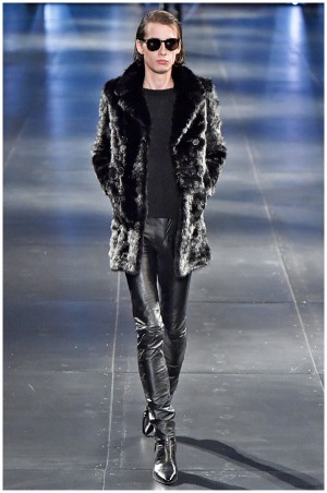 Saint Laurent Fall Winter 2015 Menswear Collection Paris Fashion Week 006