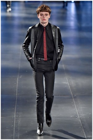 Saint Laurent Fall Winter 2015 Menswear Collection Paris Fashion Week 009