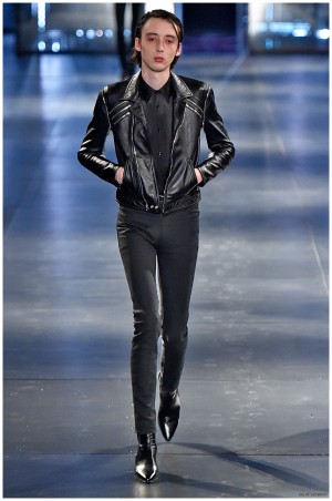 Saint Laurent Fall Winter 2015 Menswear Collection Paris Fashion Week 017