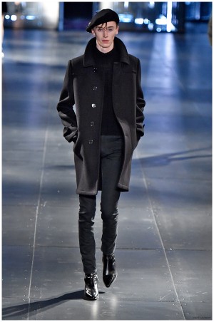 Saint Laurent Fall Winter 2015 Menswear Collection Paris Fashion Week 019