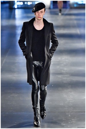 Saint Laurent Fall Winter 2015 Menswear Collection Paris Fashion Week 022
