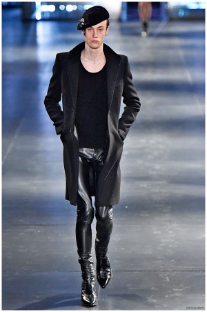 Saint Laurent Fall Winter 2015 Menswear Collection Paris Fashion Week 022