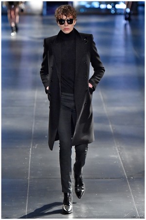 Saint Laurent Fall Winter 2015 Menswear Collection Paris Fashion Week 025