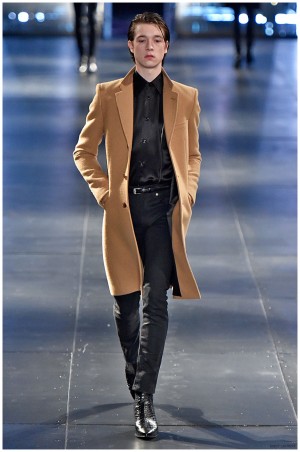 Saint Laurent Fall Winter 2015 Menswear Collection Paris Fashion Week 027
