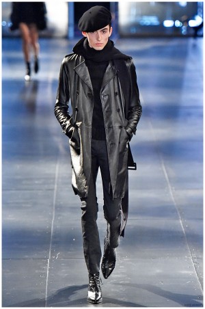 Saint Laurent Fall Winter 2015 Menswear Collection Paris Fashion Week 031