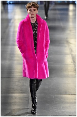 Saint Laurent Fall Winter 2015 Menswear Collection Paris Fashion Week 036