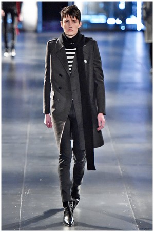 Saint Laurent Fall Winter 2015 Menswear Collection Paris Fashion Week 042