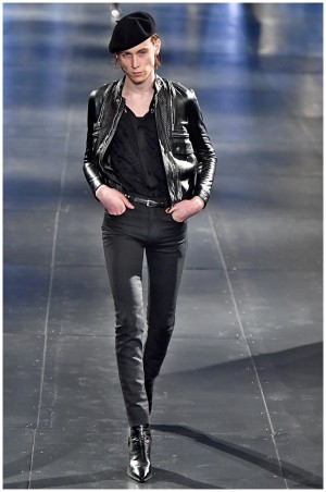 Saint Laurent Fall Winter 2015 Menswear Collection Paris Fashion Week 047