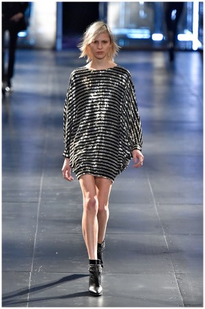 Saint Laurent Fall Winter 2015 Menswear Collection Paris Fashion Week 050