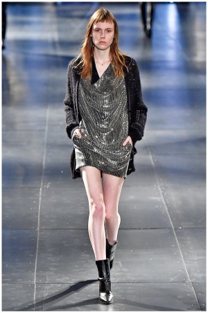 Saint Laurent Fall Winter 2015 Menswear Collection Paris Fashion Week 054
