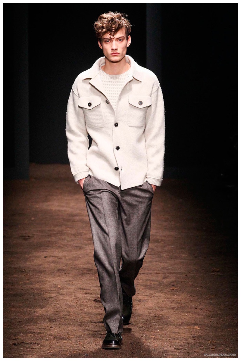 Salvatore Ferragamo Men Fall Winter 2015 Collection Milan Fashion Week