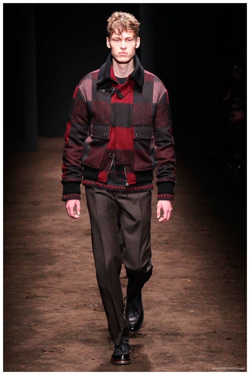 Salvatore Ferragamo Men Fall Winter 2015 Collection Milan Fashion Week