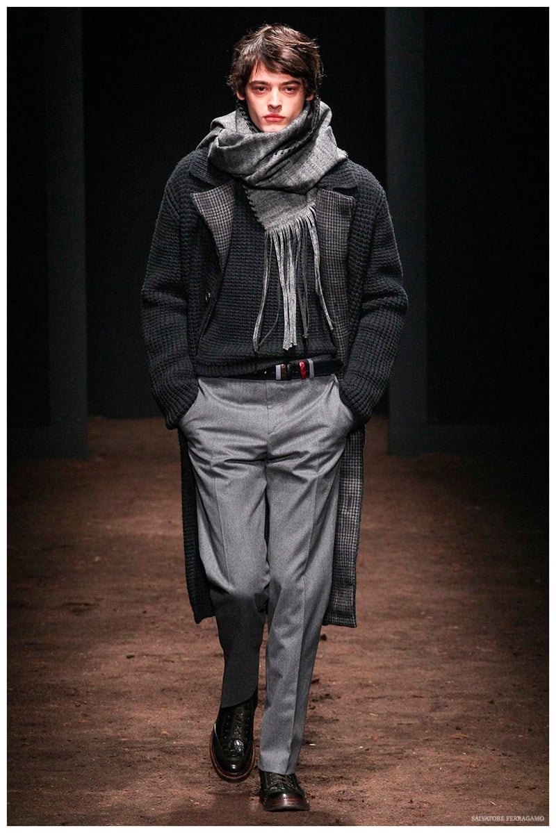 Salvatore Ferragamo Men Fall Winter 2015 Collection Milan Fashion Week