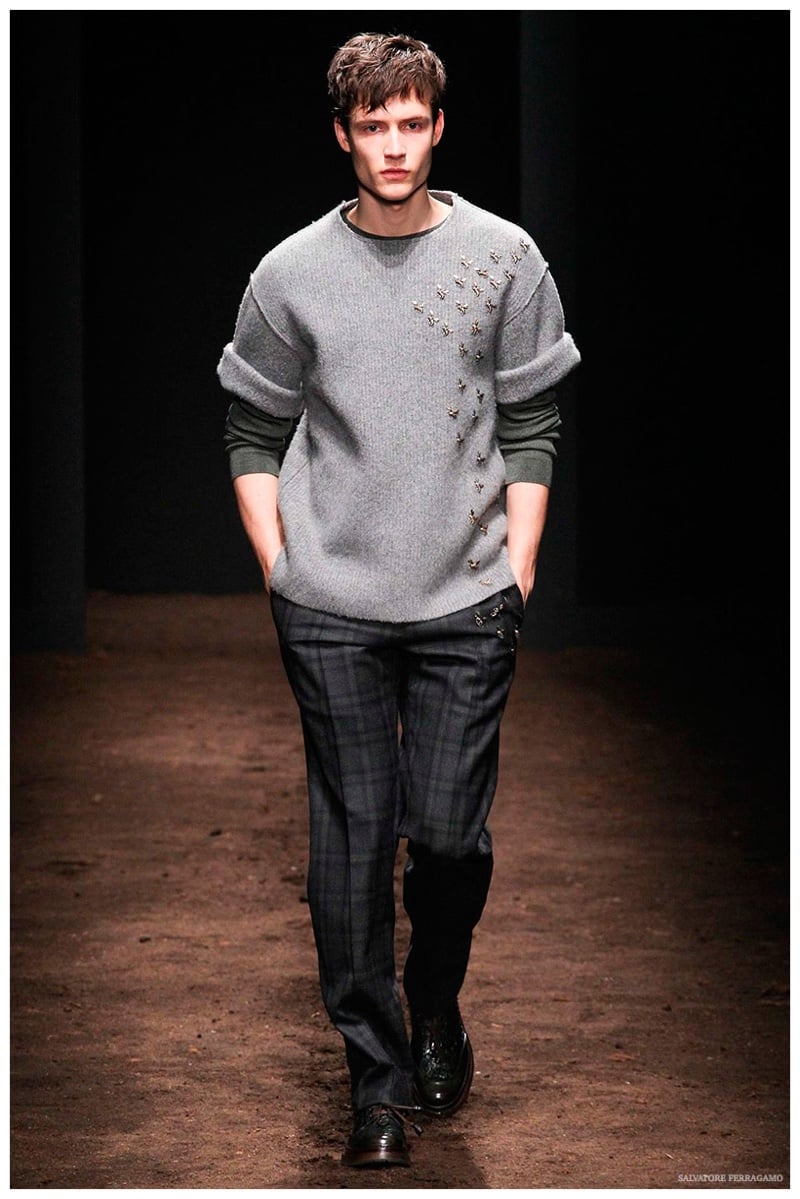 Salvatore Ferragamo Men Fall Winter 2015 Collection Milan Fashion Week