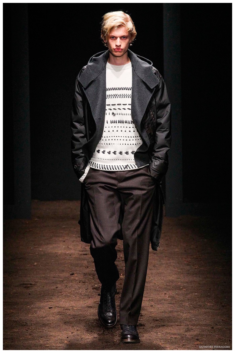 Salvatore Ferragamo Men Fall Winter 2015 Collection Milan Fashion Week