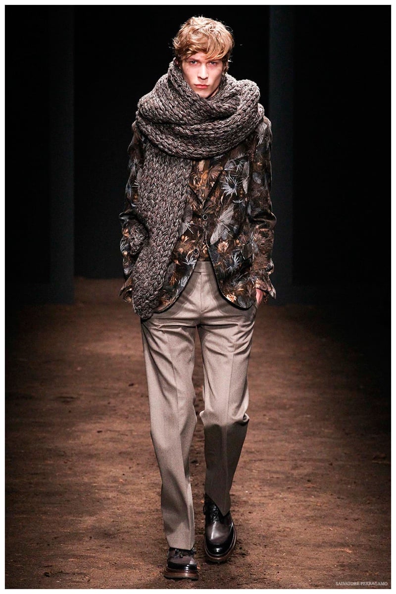 Salvatore Ferragamo Men Fall Winter 2015 Collection Milan Fashion Week