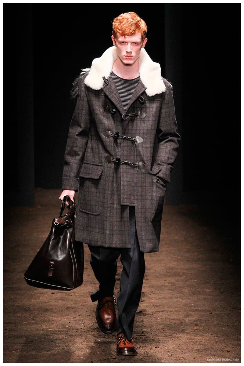 Salvatore Ferragamo Men Fall Winter 2015 Collection Milan Fashion Week