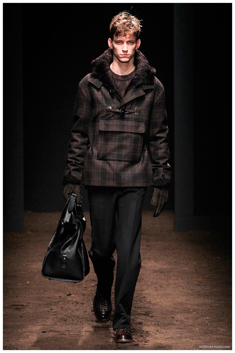 Salvatore Ferragamo Men Fall Winter 2015 Collection Milan Fashion Week