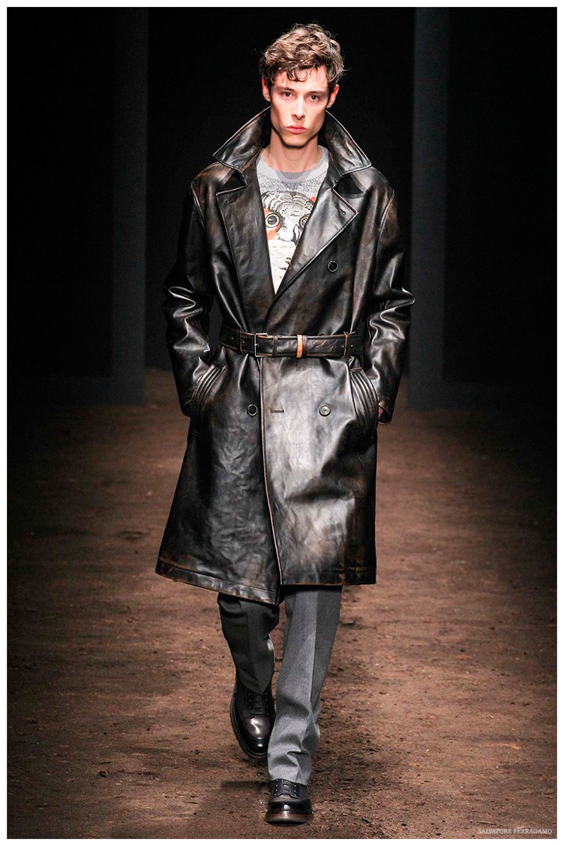 Salvatore Ferragamo Men Fall Winter 2015 Collection Milan Fashion Week