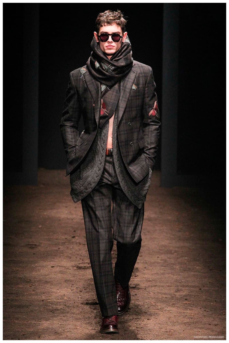 Salvatore Ferragamo Men Fall Winter 2015 Collection Milan Fashion Week