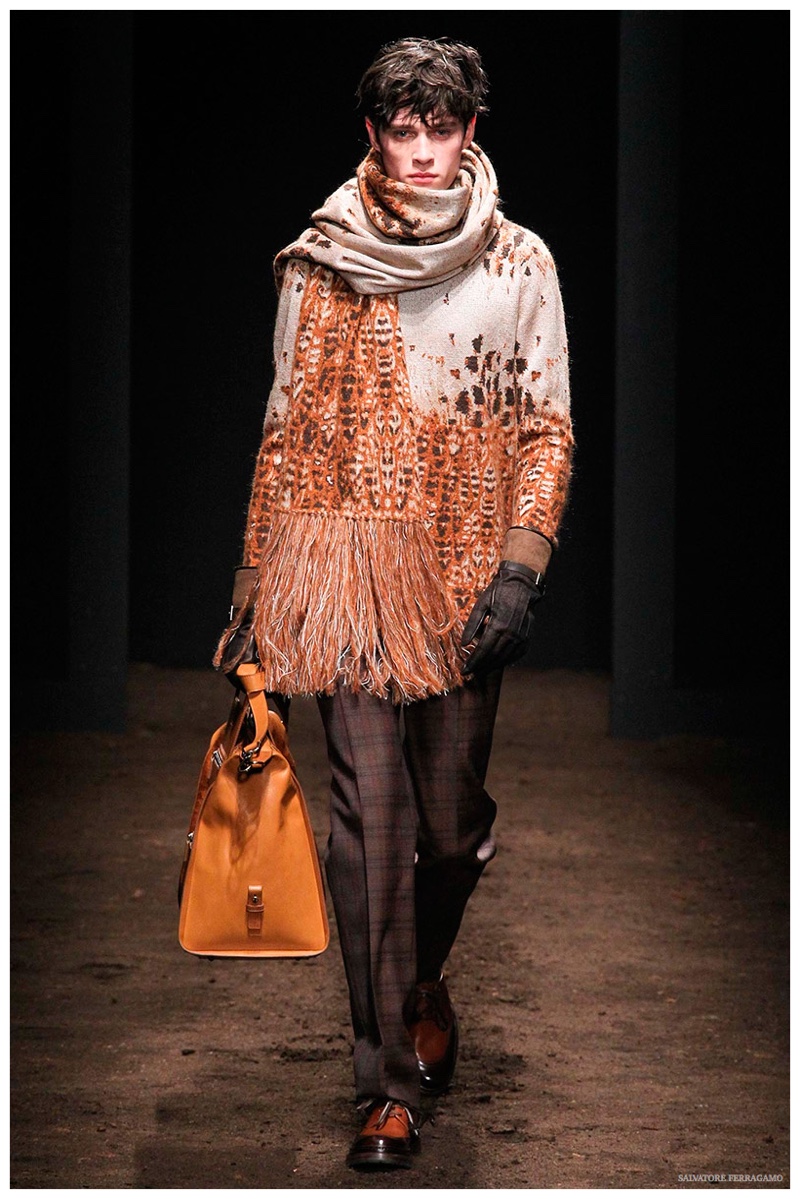 Salvatore Ferragamo Men Fall Winter 2015 Collection Milan Fashion Week