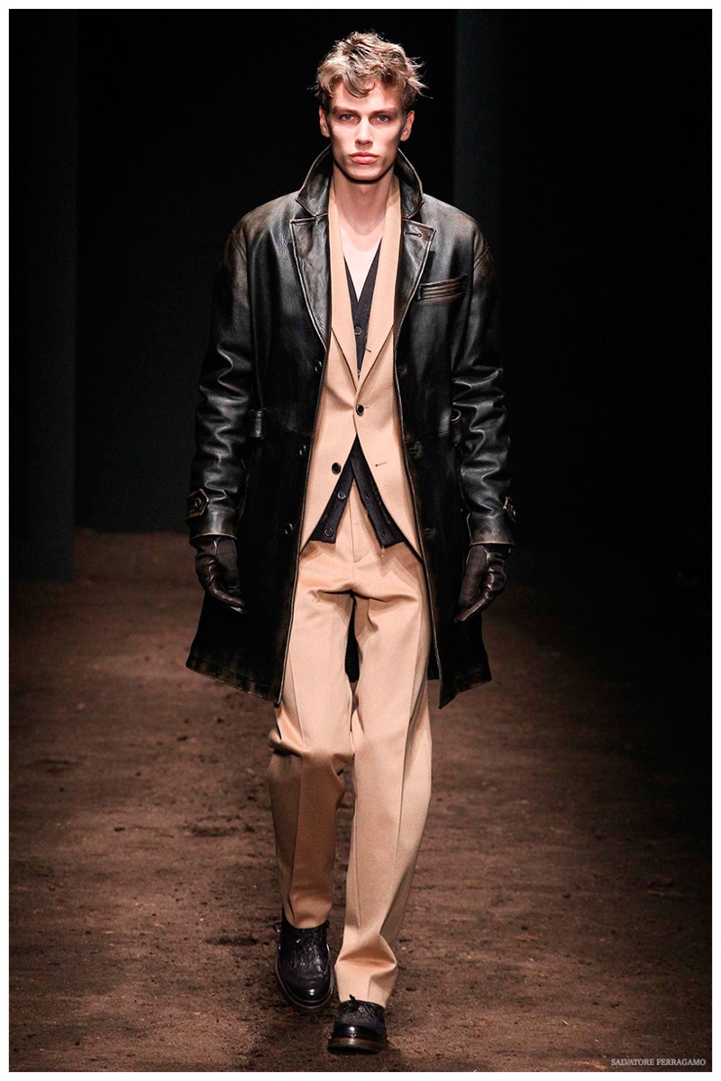 Salvatore Ferragamo Men Fall Winter 2015 Collection Milan Fashion Week