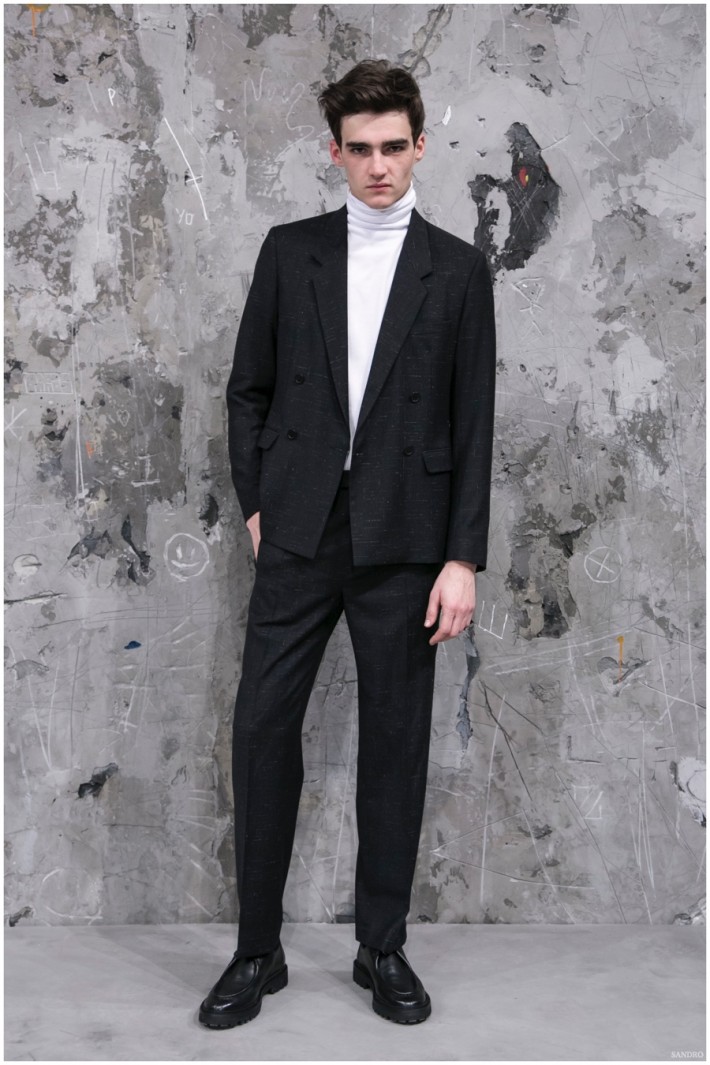Sandro Fall/Winter 2015 Menswear Collection: Parisian Punk – The ...