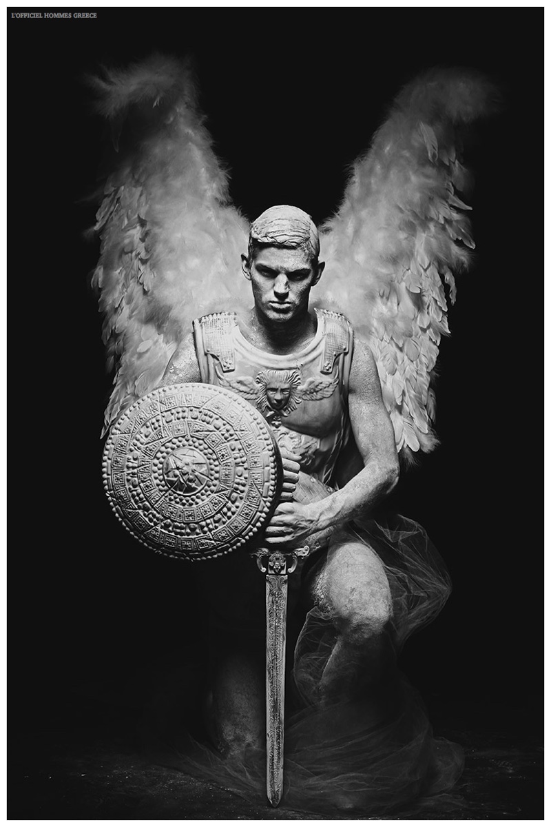 Sebastian Sauve Falling Angel LOfficiel Hommes Greece Fashion Shoot 014
