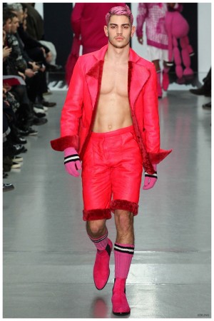 Sibling is Punk in Pink for Fall/Winter 2015 | London Collections: Men