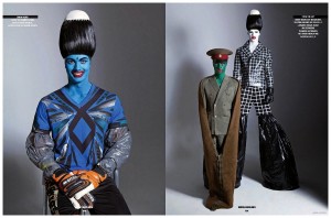 Sport & Street #75 Cover Shoot Inspired by Leigh Bowery – The Fashionisto