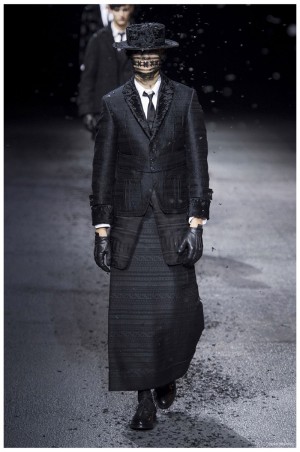 Thom Browne Fall Winter 2015 Menswear Collection Paris Fashion Week 002