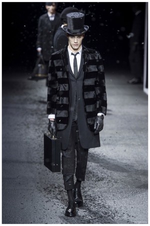 Thom Browne Fall Winter 2015 Menswear Collection Paris Fashion Week 004