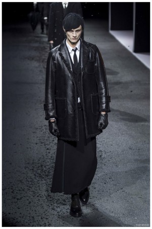 Thom Browne Fall/Winter 2015 Menswear Collection: Funeral Chic