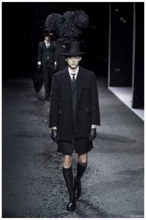 Thom Browne Fall Winter 2015 Menswear Collection Paris Fashion Week 009