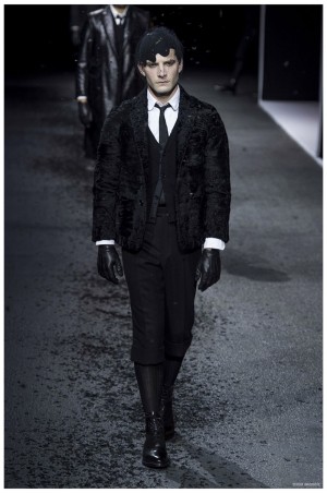 Thom Browne Fall Winter 2015 Menswear Collection Paris Fashion Week 015