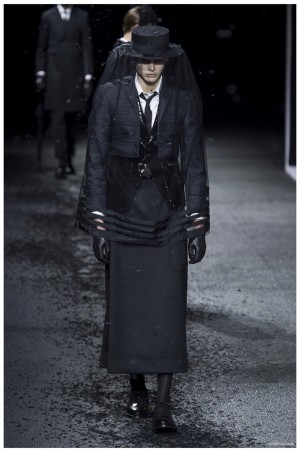 Thom Browne Fall Winter 2015 Menswear Collection Paris Fashion Week 020