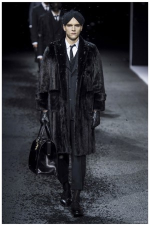 Thom Browne Fall Winter 2015 Menswear Collection Paris Fashion Week 023