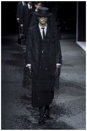 Thom Browne Fall Winter 2015 Menswear Collection Paris Fashion Week 028