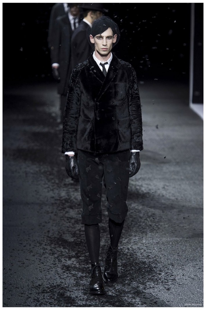 Thom Browne Fall/Winter 2015 Menswear Collection: Funeral Chic – The ...