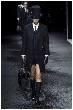 Thom Browne Fall Winter 2015 Menswear Collection Paris Fashion Week 030