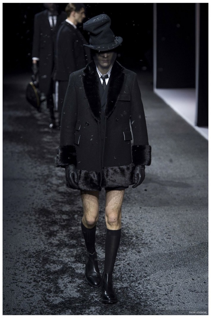 Thom Browne Fall/Winter 2015 Menswear Collection: Funeral Chic – The ...