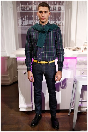 Thomas Pink Masters the Modern Shirt & Tie Combo for Fall/Winter 2015 Menswear Collection